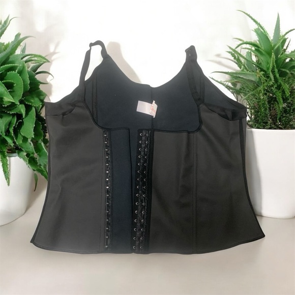 Squeem 5XL Seductive Open Bust Miracle Vest Cincher/Trainer/Girdle/Shapewear - Picture 11 of 13